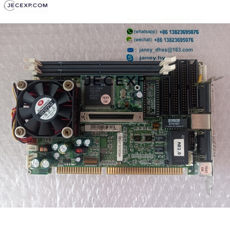 PEAK 555 Rev D KJ080120 PEAK555 industrial motherboard CPU Card tested working