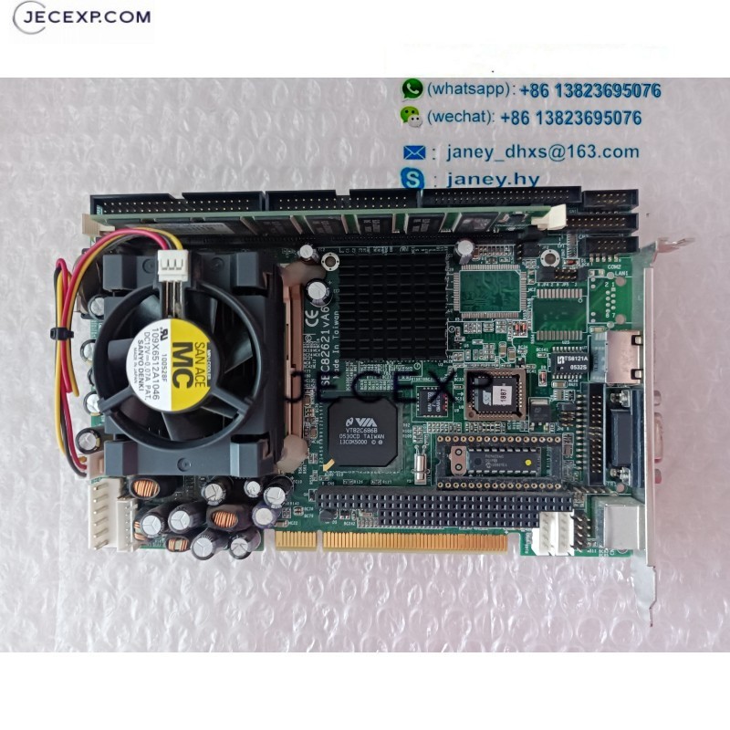 Axiomtek SBC82621vA6 Industrial Motherboard CPU Card Tested Working SBC82621 A6