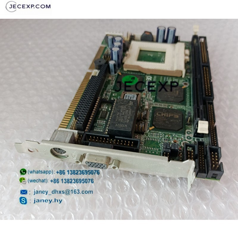 Axiomtek SBC8253 Rev A4 Industrial Motherboard CPU Card Without DiskOnModule Tested Working