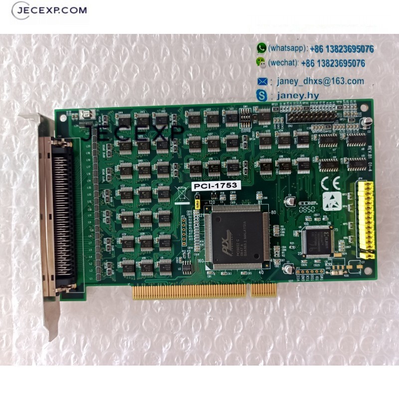 Advantech PCI-1753 REV B1 industrial Card 96-channel digital I/O expansion card used in good condition