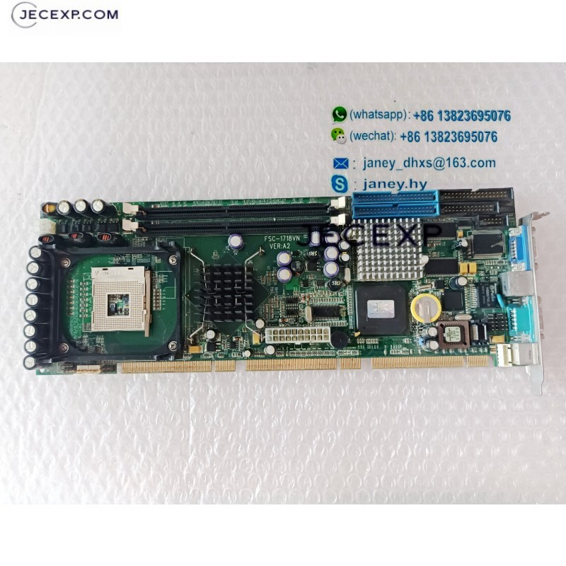 EVOC FSC-1718VN VER A2 industrial motherboard CPU Card tested working