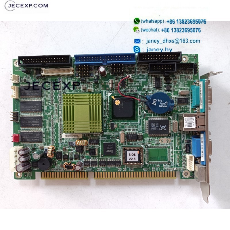 IEI IOWA-GX-466-128MB-R11 IOWA-GX Rev: 1.1 industrial motherboard CPU Card tested working