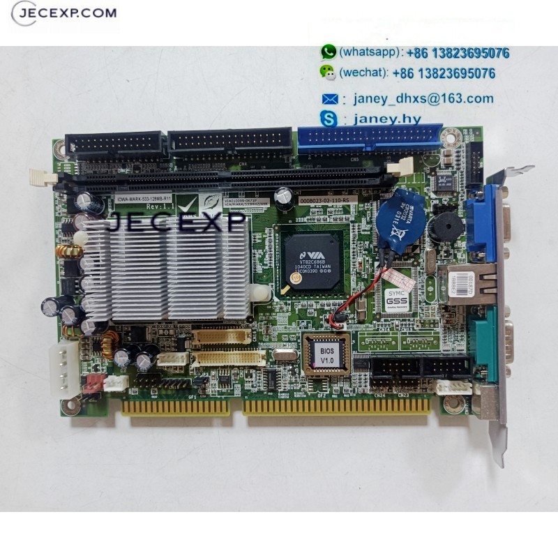 IEI IOWA-MARK-533-128MB-R11 Rev:1.1 IOWA-MARK 533HMz industrial motherboard CPU Card tested working