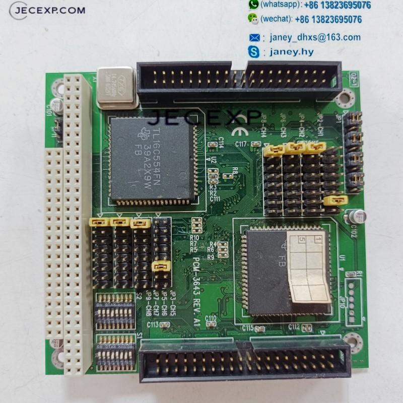 Advantech PCM-3643 REV. A1 19A6364300 industrial motherboard PC104 module tested working