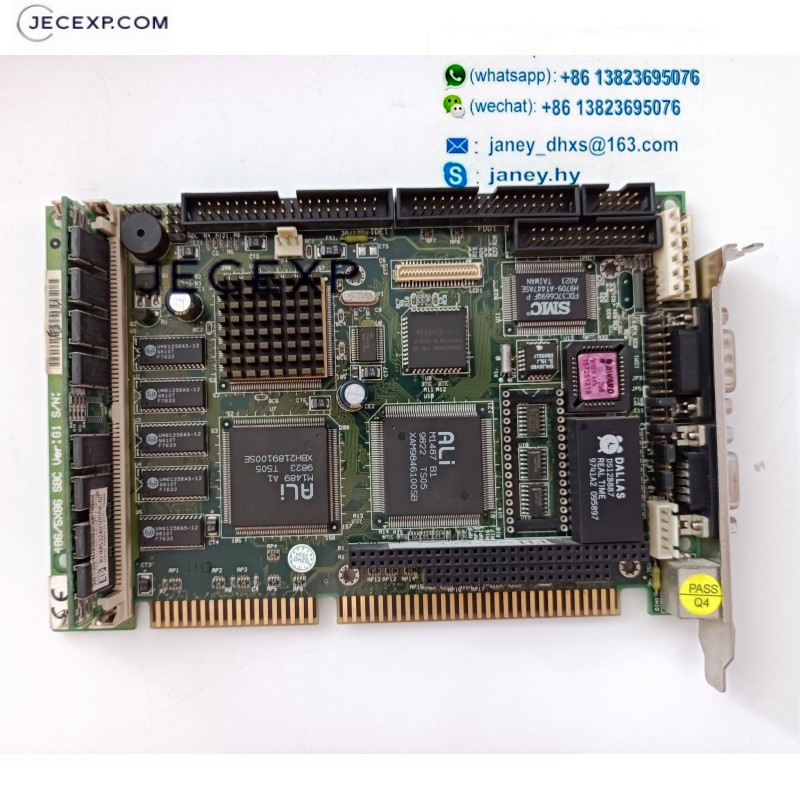 Axiomtek 486/5x86 SBC Ver G1 industrial motherboard CPU Card tested working