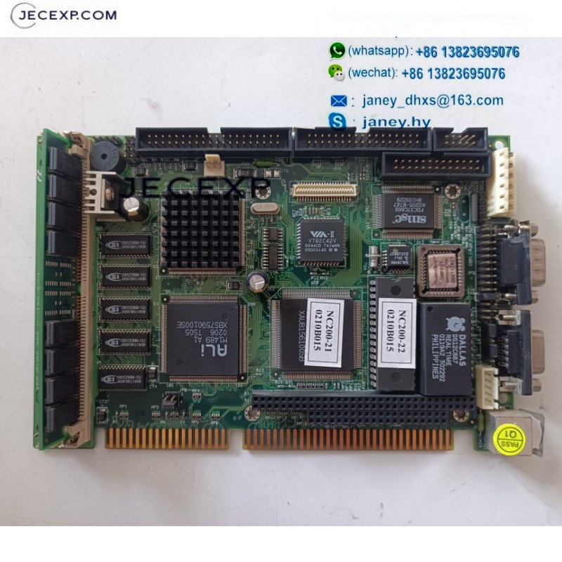 Axiomtek 486/5x86 SBC Ver G2 industrial motherboard CPU Card tested working