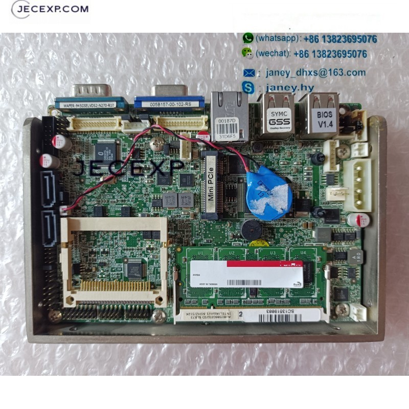 IEI WAFER-945GSELVDS2-N270-R10 industrial motherboard CPU Card tested working
