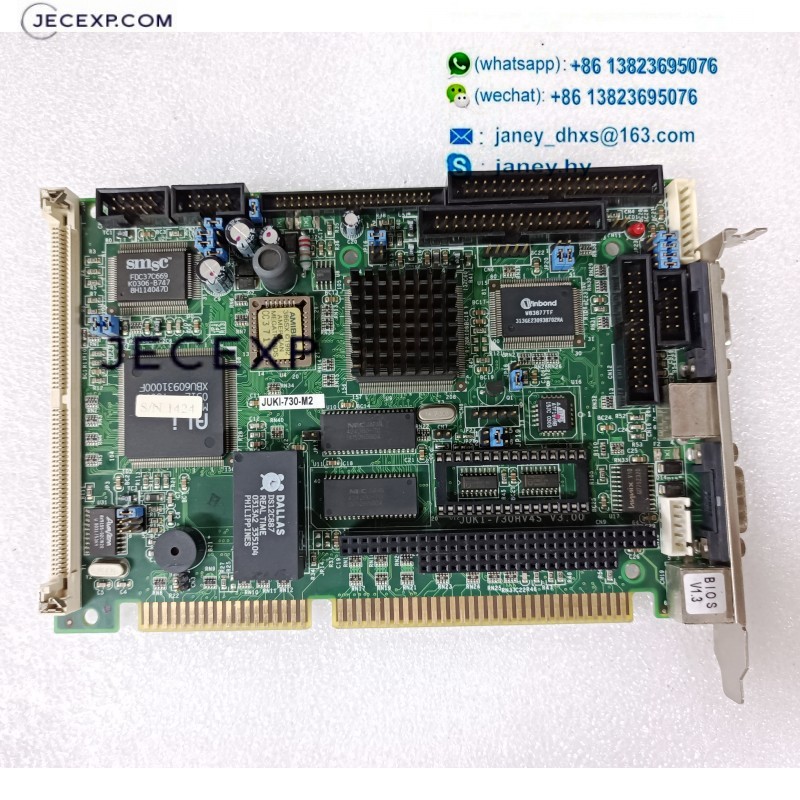 IEI JUKI-730-M2 JUKI-730HV4S V3.00 industrial motherboard CPU Card tested working