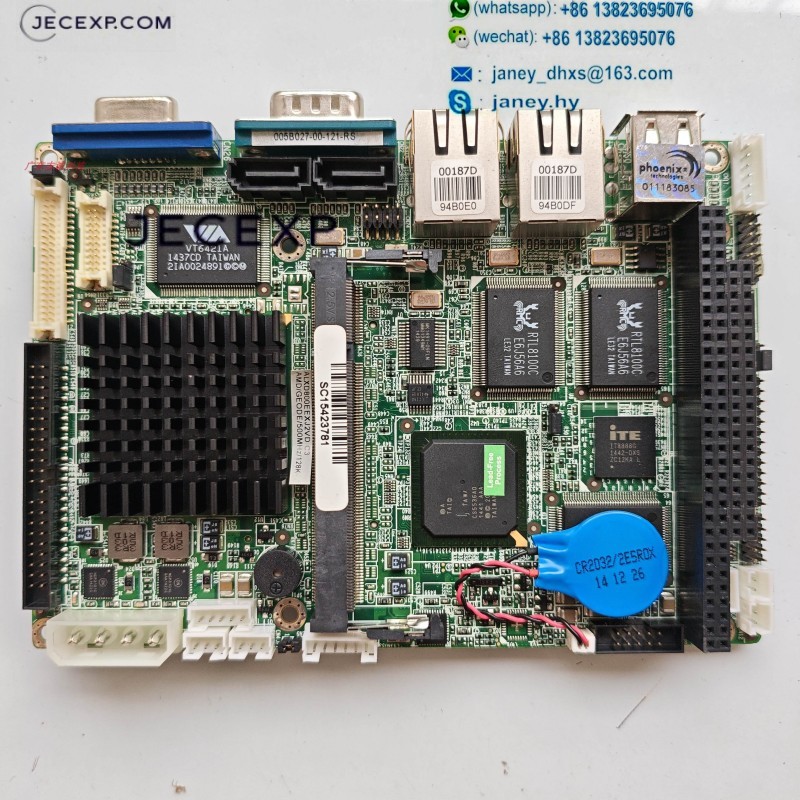 IEI WAFER-LX-800-R12 WAFER-LX Ver. 1.2 industrial motherboard CPU Card tested working