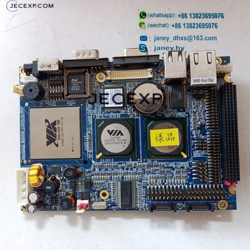 ECM-3611 Rev.A1 CM-ECM3611-E0A1E All-in-One 1Gz Single Board with LCD,LVDS,USB 2.0,Dual SATA,AC97 Audio 10/100Base-Tx Ethernet Industrial Motherboard