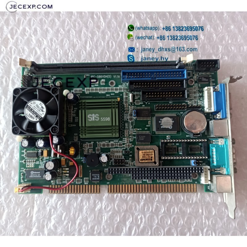 EVOC IPC-586VDH(D) V1.1A industrial motherboard CPU Card tested working