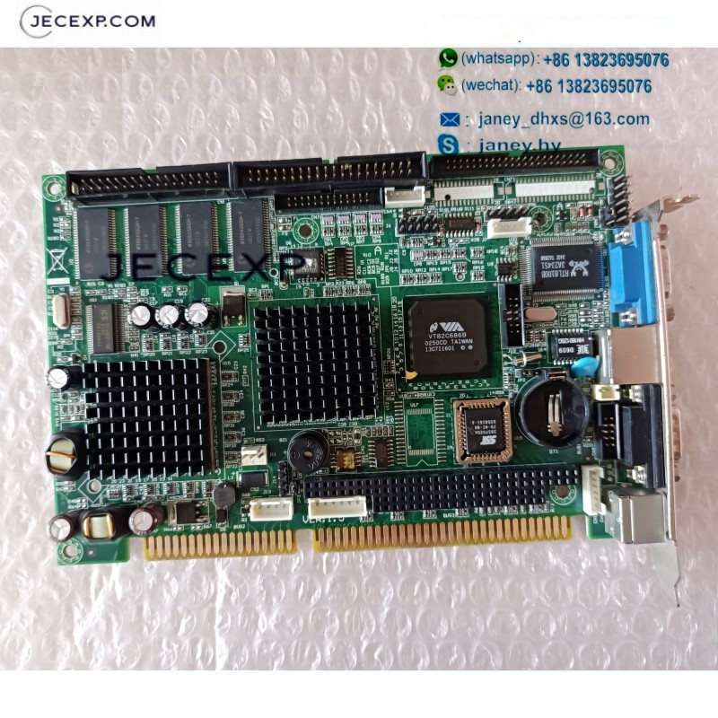 FB2501 VER 1.5 industrial motherboard CPU Card with LAN PC/104 tested working