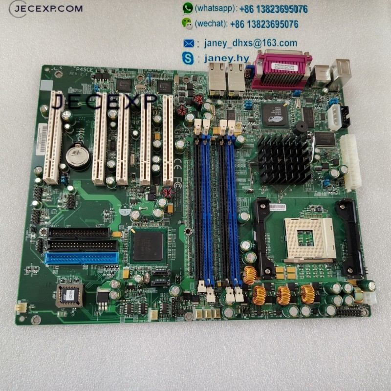 SUPER P4SCE REV:2.1 server motherboard CPU Card tested working