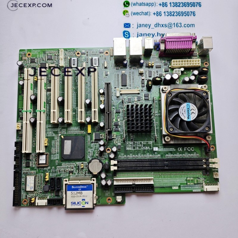Advantech AIMB-750 REV. A2 AIMB750G28001E-T AIMB-750G2 Industrial Motherboard