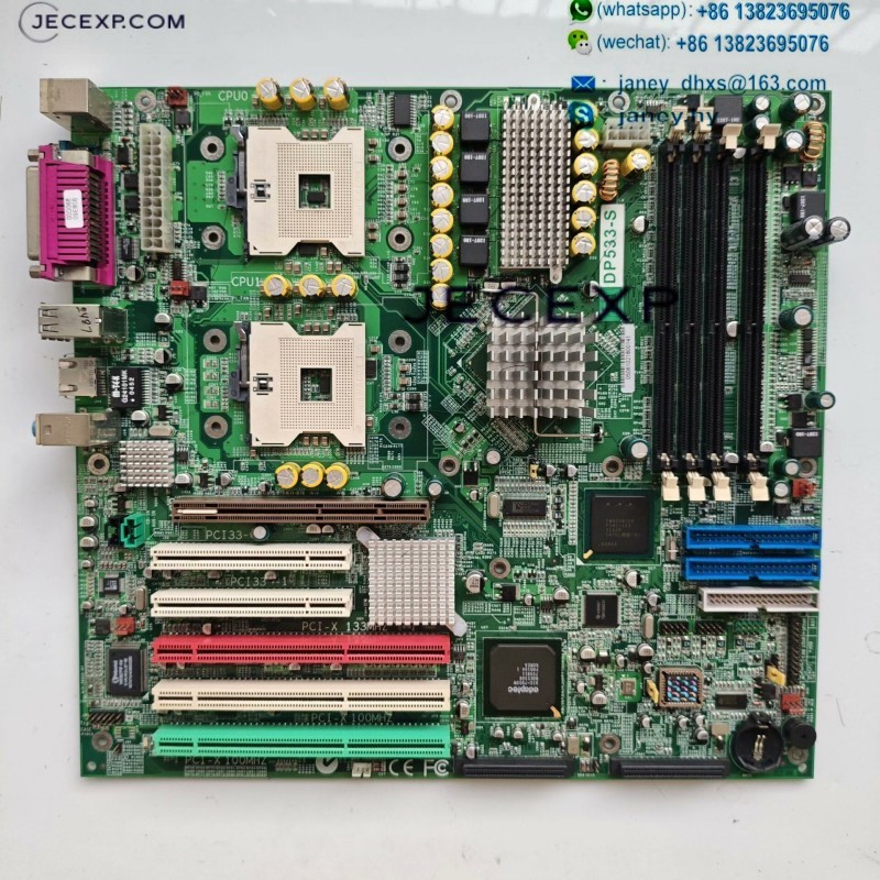 Iwill DP533-S VER:1.5 Ultra 320 workstation server motherboard tested working
