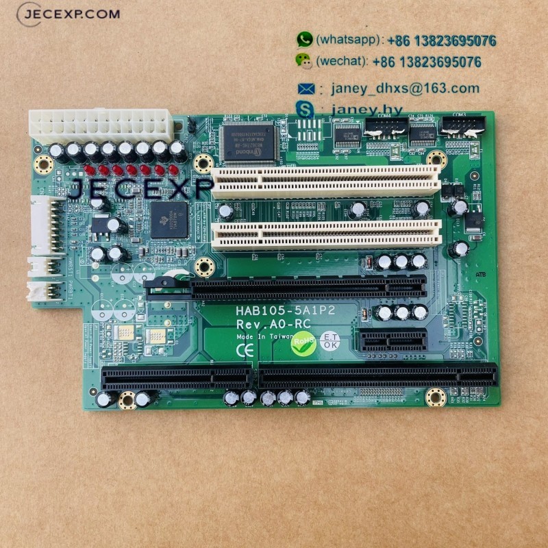 HAB105-5A1P2 Rev. A0-RC Industrial Backplane Board