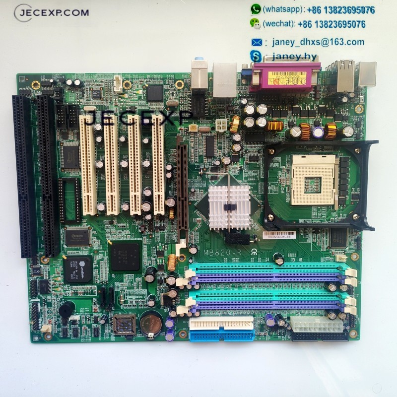 iBase MB820-R ISA industrial motherboard CPU Card tested working