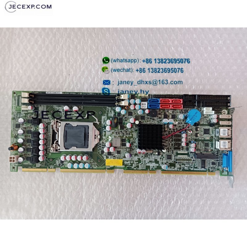 IEI SPCIE-C2060 Full-size PICMG 1.3 CPU Card LGA1155 C206 DDR3,VGA/DVI-D,Dual PCIe GbE,SATA 6Gb/s,mini PCIe,Audio SPCIE-C2060-R10 Rev:1.0