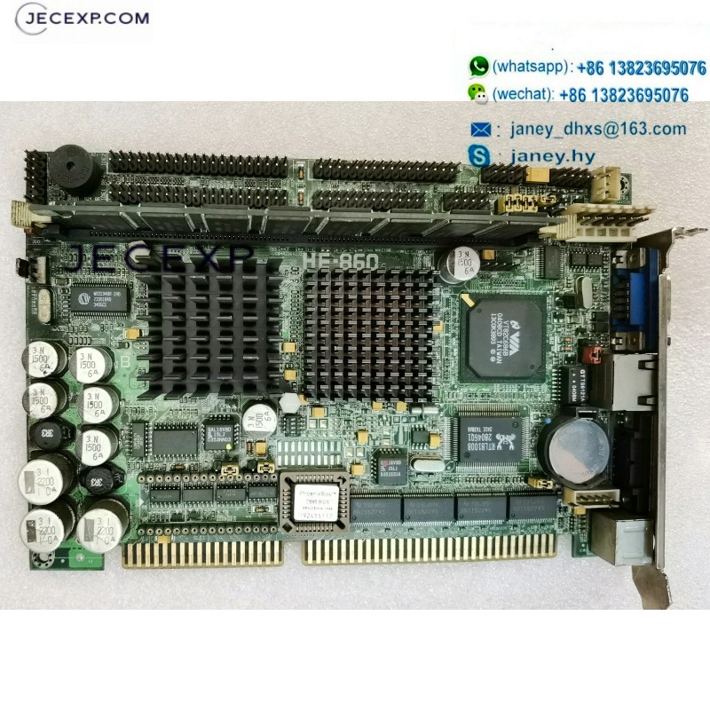 HE-860S HE-860 ISA industrial motherboard CPU Card tested working