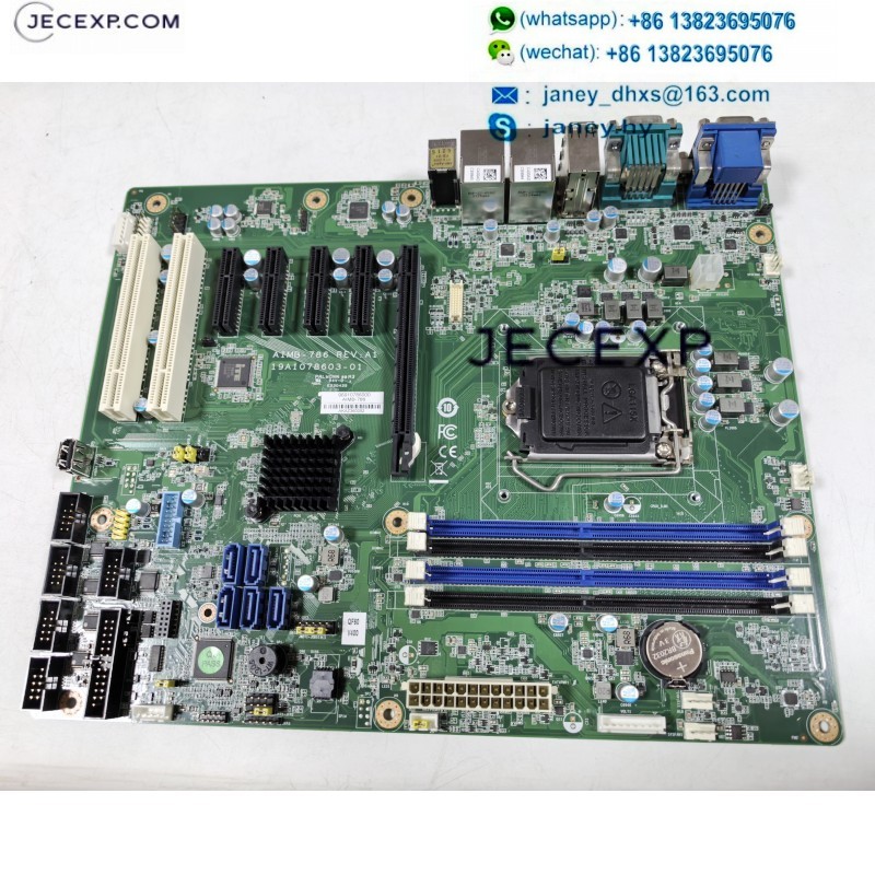 Advantech AIMB-786 REV: A1 19A1078603-01 AIMB-786G2-00A1  LGA1151 DDR4 ATX Motherboard