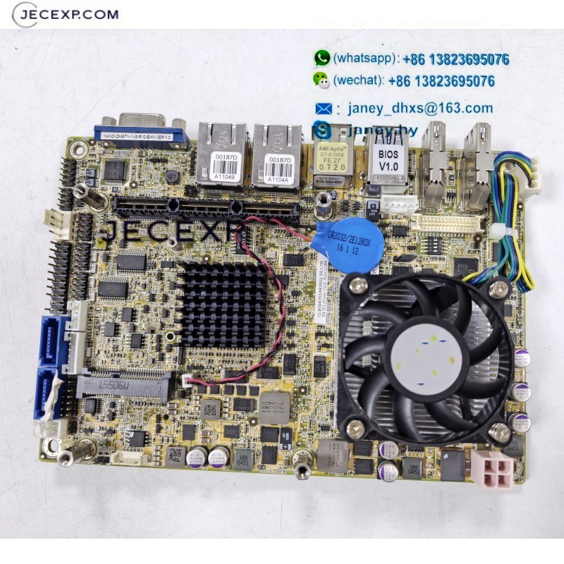 IEI NANO-QM871-i1-i5-R10-SXN VER:1.0 NANO-QM871-i1 Rev:1.0 EPIC SBC QM87 Chipset DDR3 Industrial Motherboard Tested