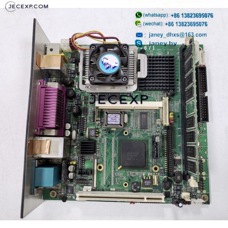 COMMELL LV-671 Mini-ITX Motherboard 855GME chipset Socket 479 industrial embedded CPU Board Tested