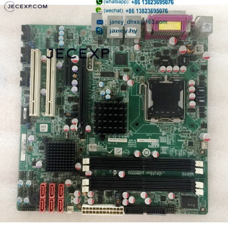 Used IEI IMB-Q354-R10-BULK-BJHX Ver 1.0 industrial motherboard tested