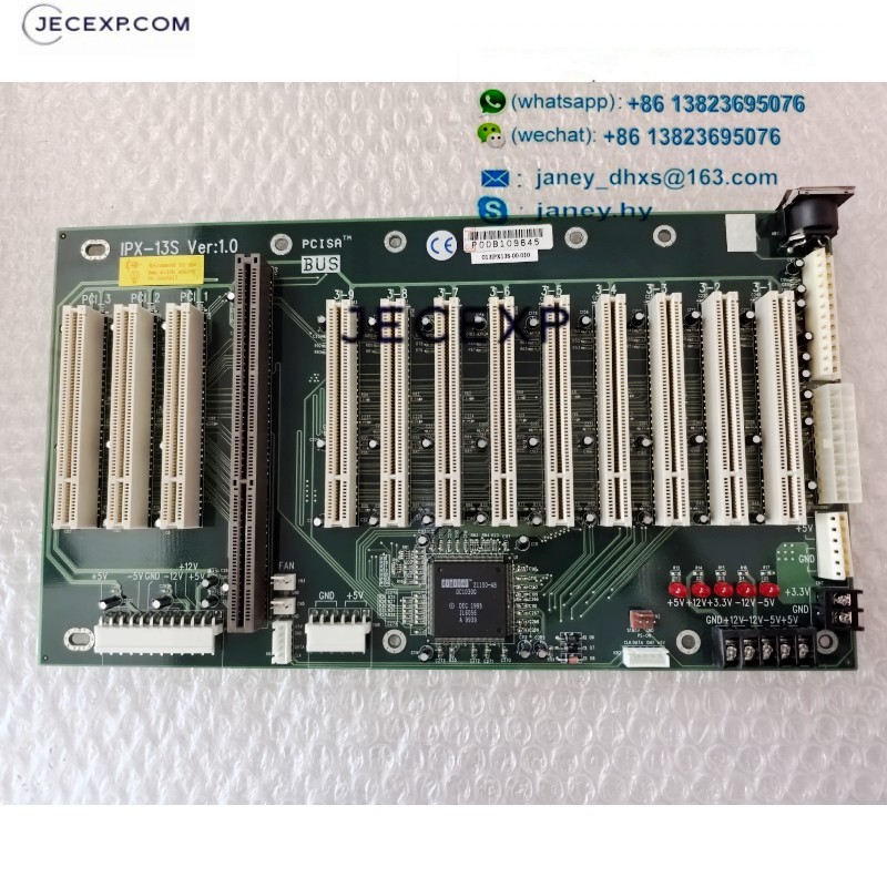 IPX-13S Ver: 1.0 13-slot backplane with 12 PCI buses and 5 ISA PCISA BUS Motherboard