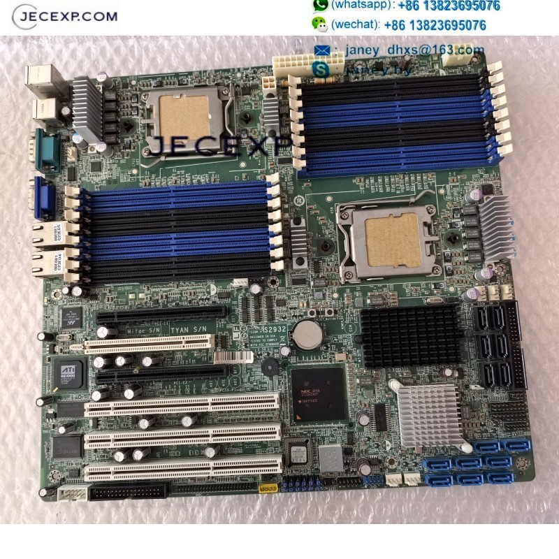 S2932WG2NR-SI-DW TYAN S2932 industrial motherboard CPU Card tested working