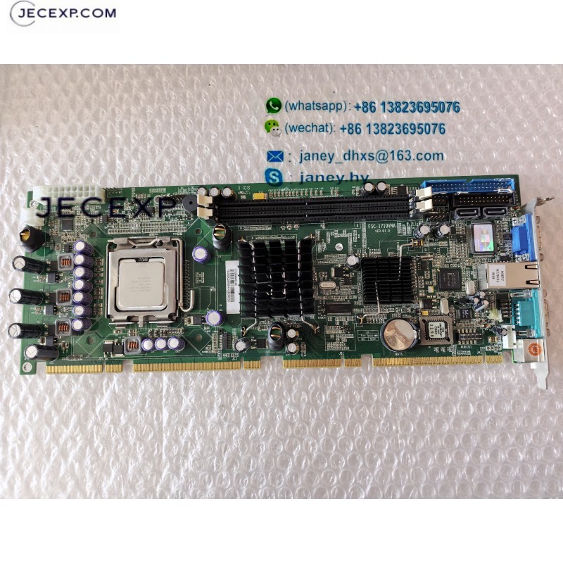 EVOC FSC-1719VNA VER: B1.0 PICMG1.0 Socket 775 945G Chipset DDR2 Full-Size CPU Card industrial motherboard