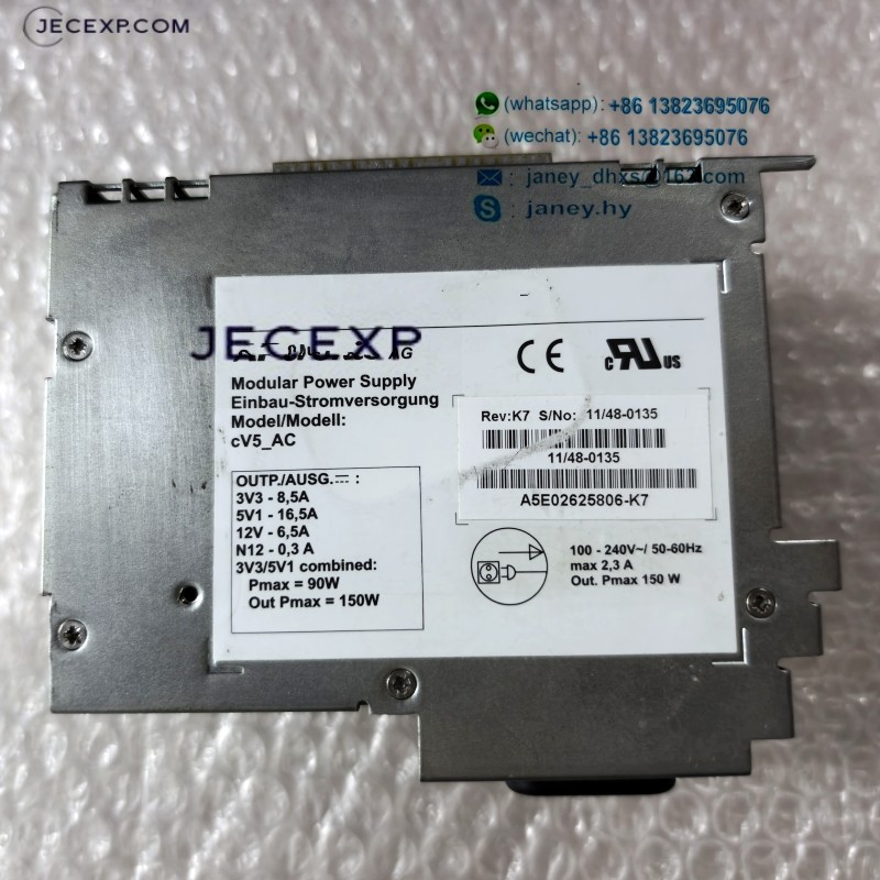SIEMENS A5E02625806-K7 cV5_AC 11/48-0135 Modular Power