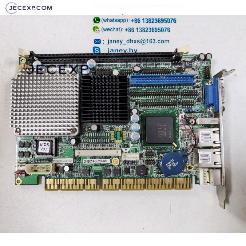 IEI PCISA-6770E2-RS-600-R20 V: 2.0 Half-size PCISA Single Board Computer DDR CPU Card Industrial Motherboard