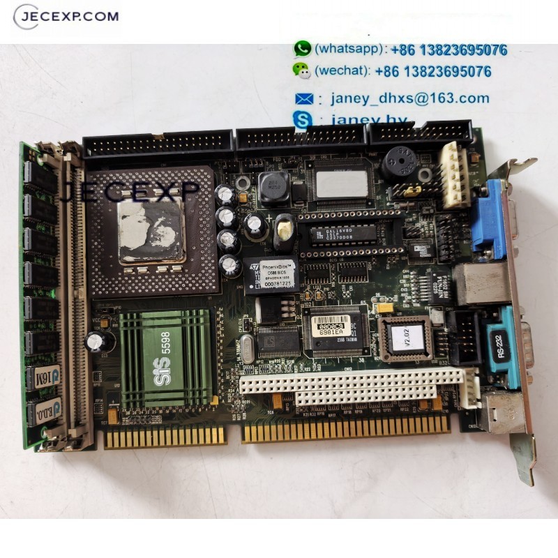 Advantech PCA-6154 PENTIUM 586 CPU CARD REV A4 industrial motherboard