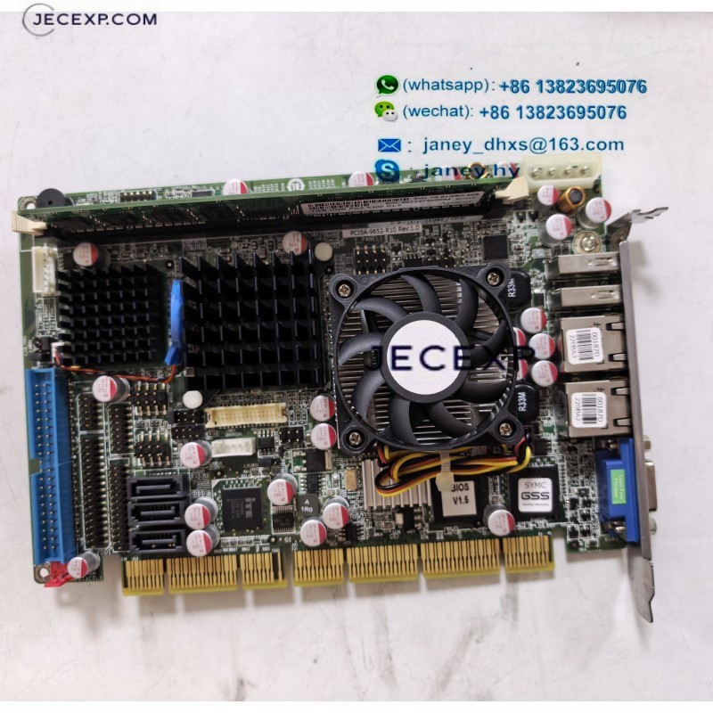 IEI PCISA-9652-R10 Rev:1.0 PCISA-9652 Half-size PCISA SBC,dual PCIe GbE, 3 SATA II, 24-bit Dual Channel LVDS,USB2.0 industrial motherboard