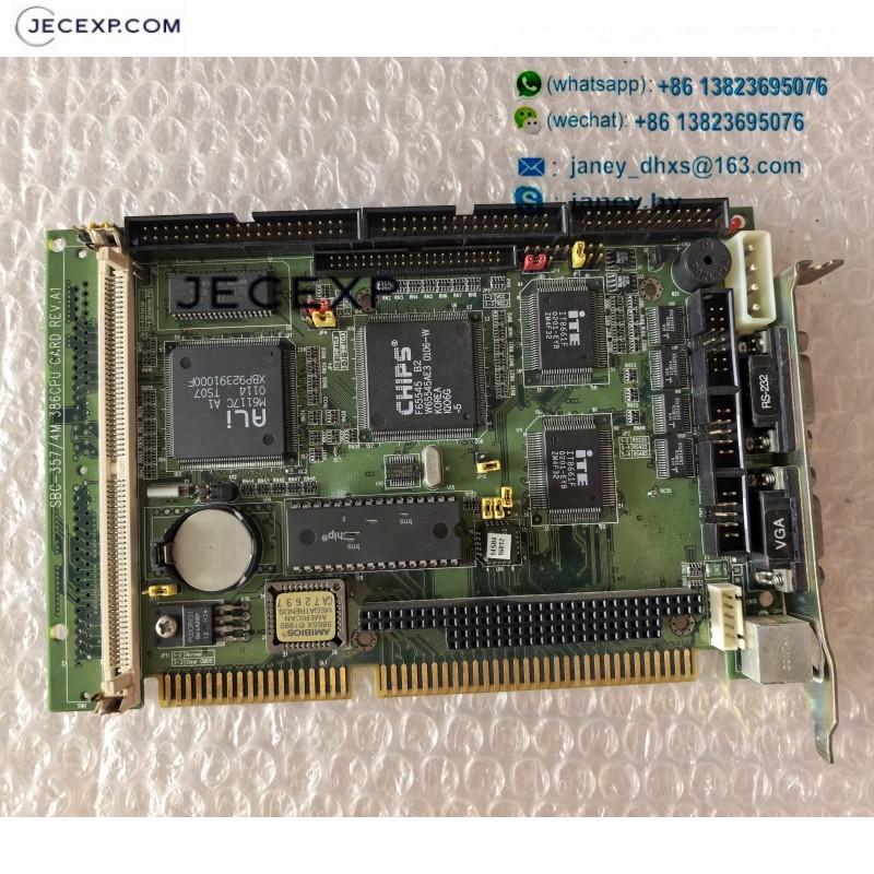 AAEON SBC-357/4M 386 CPU CARD REV A1 P/N 1907357080 industrial motherboard