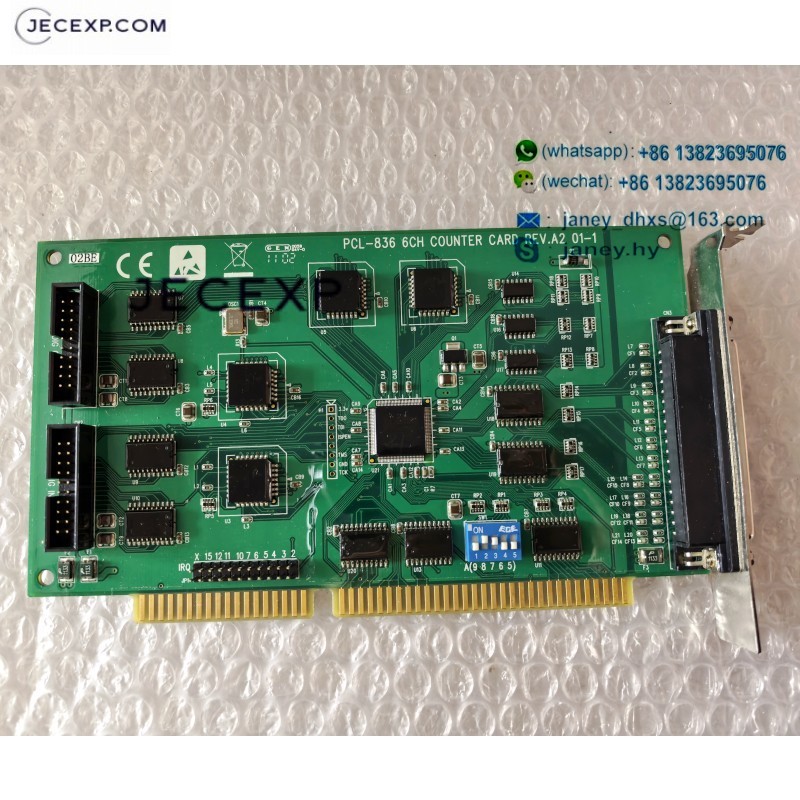 Advantech PCL-836 6CH COUNTER CARD REV. A2