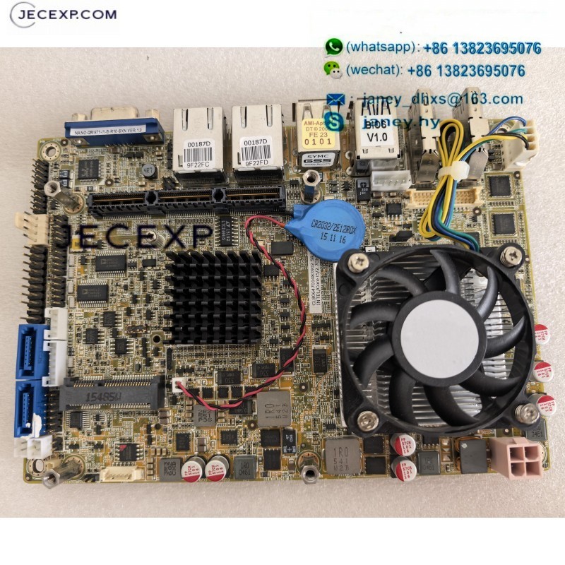 IEI NANO-QM870-i1-i5-R10-SXN VER:1.0 NANO-QM871-i1 Rev: 1.0 Industrial Motherboard