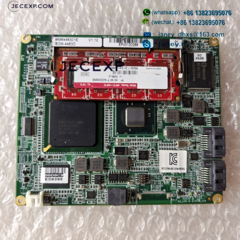 Advantech SOM-4463D SOM-4463 19C6446302 A1 industrial motherboard