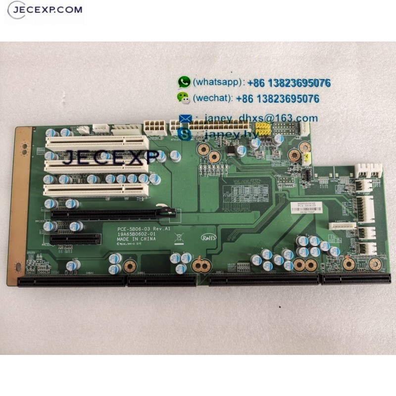 Advantech PCE-5B06-03 Rev. A1 19A65B0602-01 Industrial Backplane Board