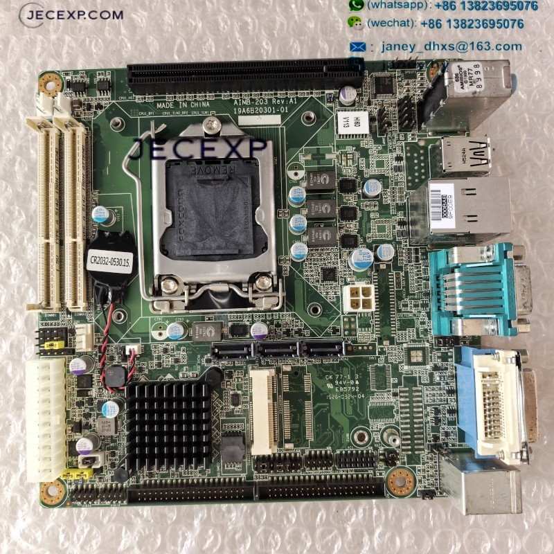 Advantech AIMB-203 Rev A1 19A6B20301-01 industrial motherboard
